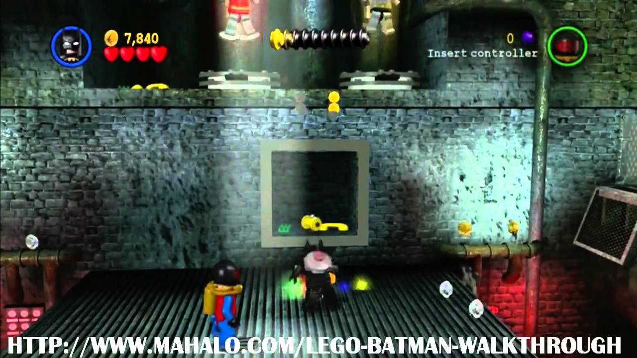 LEGO Batman Walkthrough - Mission 8: Under the City