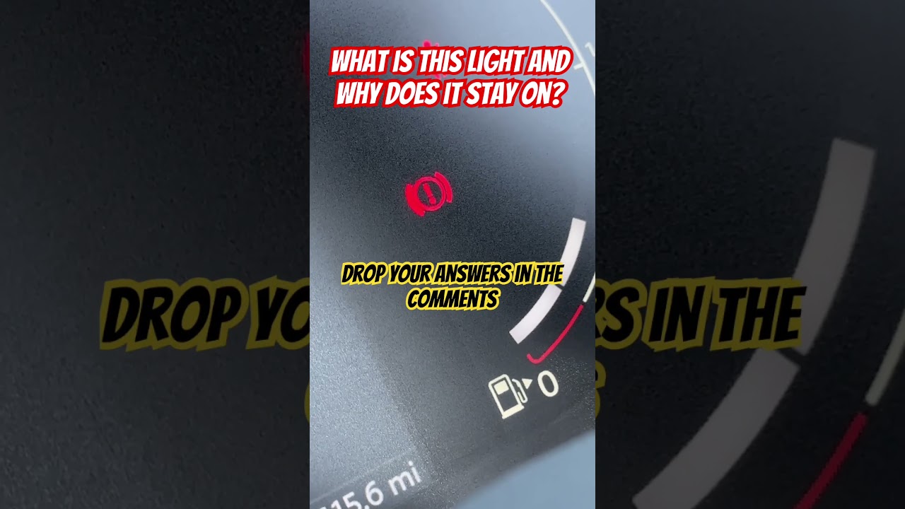 Why Does Your Hand Brake Warning Light Stay On? Find Out! driving theory test uk 2023