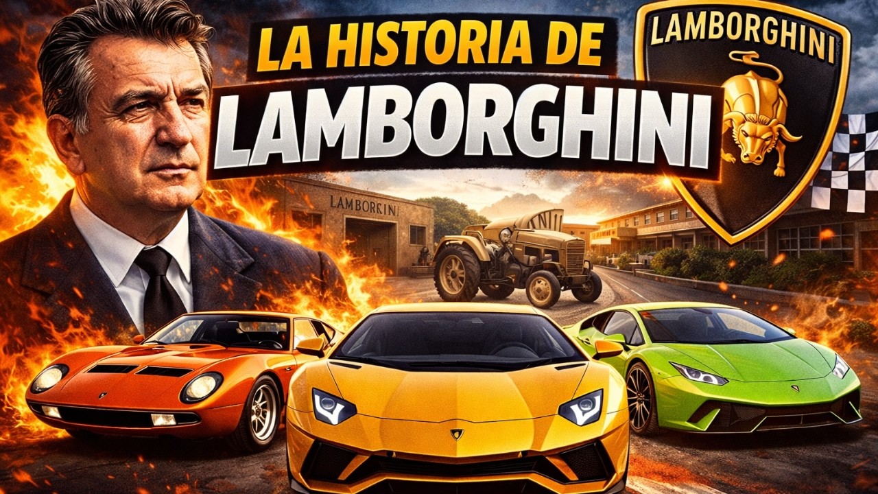La Historia de LAMBORGHINI