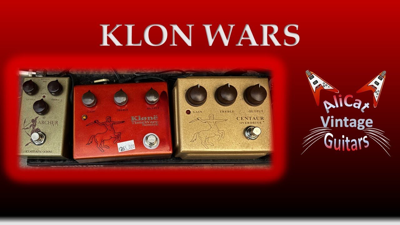 KLON WARS - Overdrive Comparison