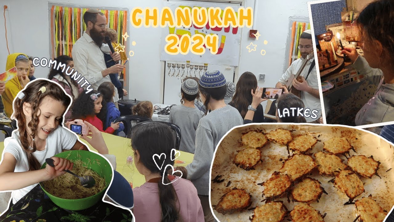 How Our Jewish Orthodox Family Celebrates Chanukah in Israel 2024: Latkes, Gifts & Joy!