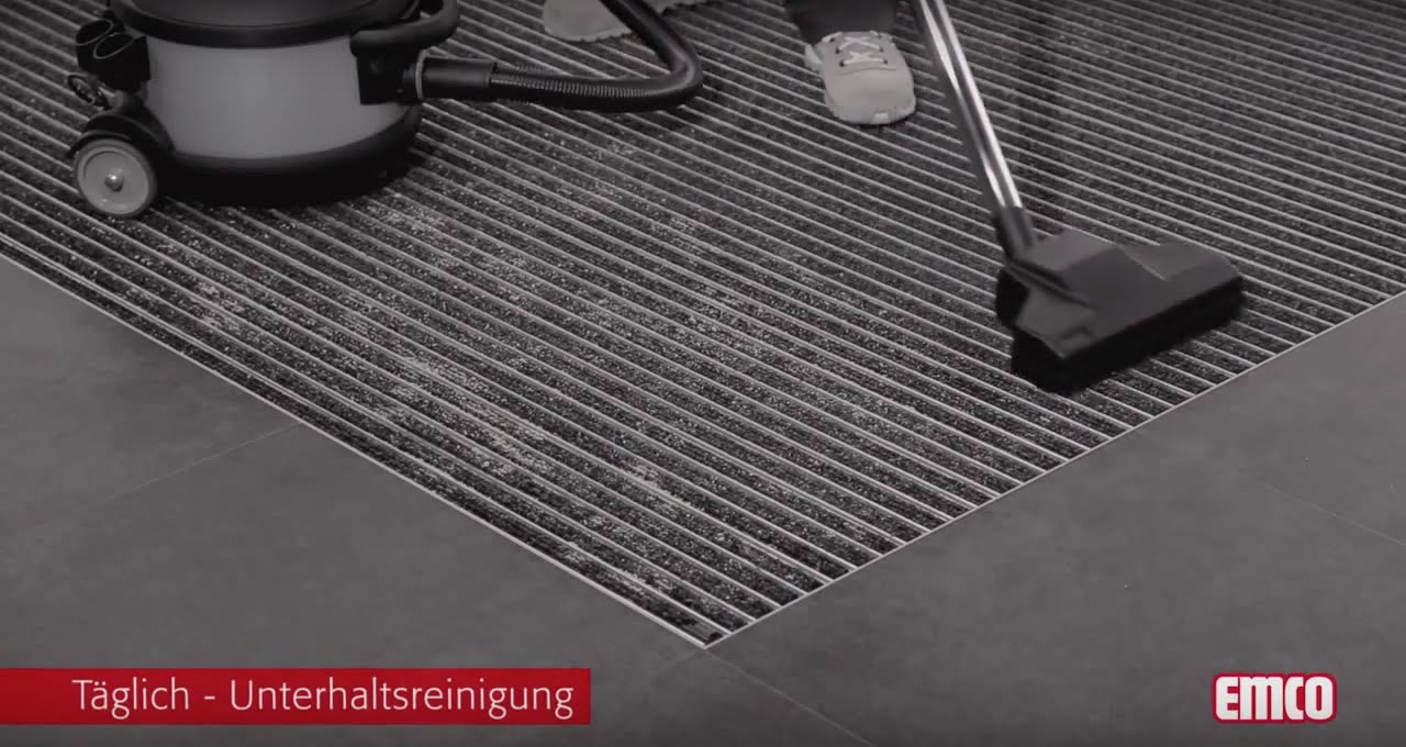 emco Eingangsmatten: richtig pflegen