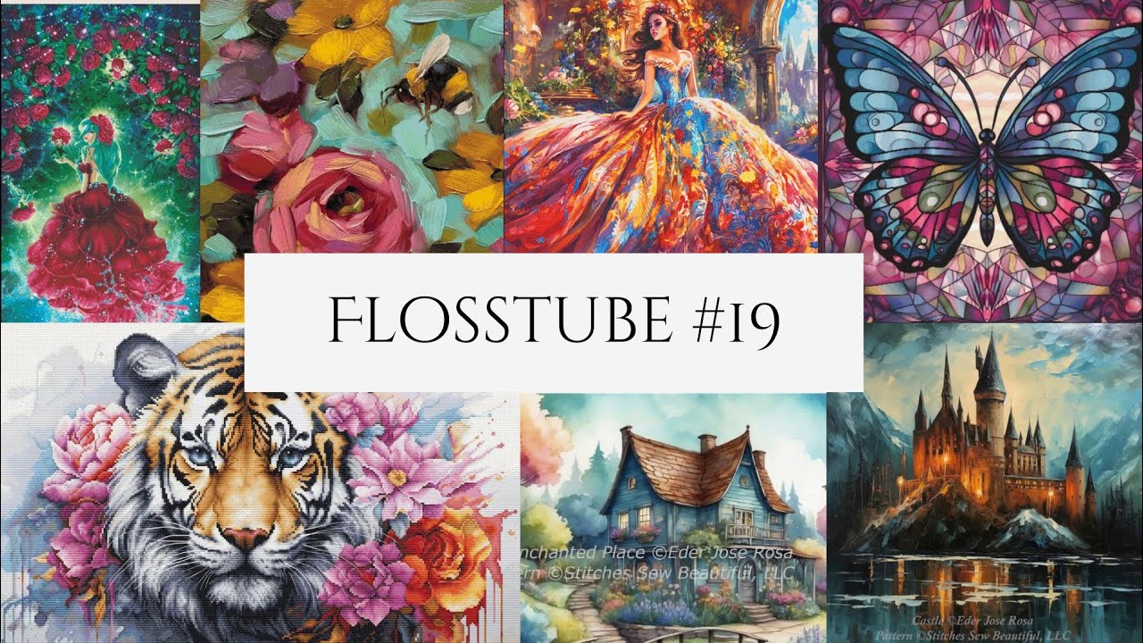 Flosstube #19 - Full Coverage Stitching Update
