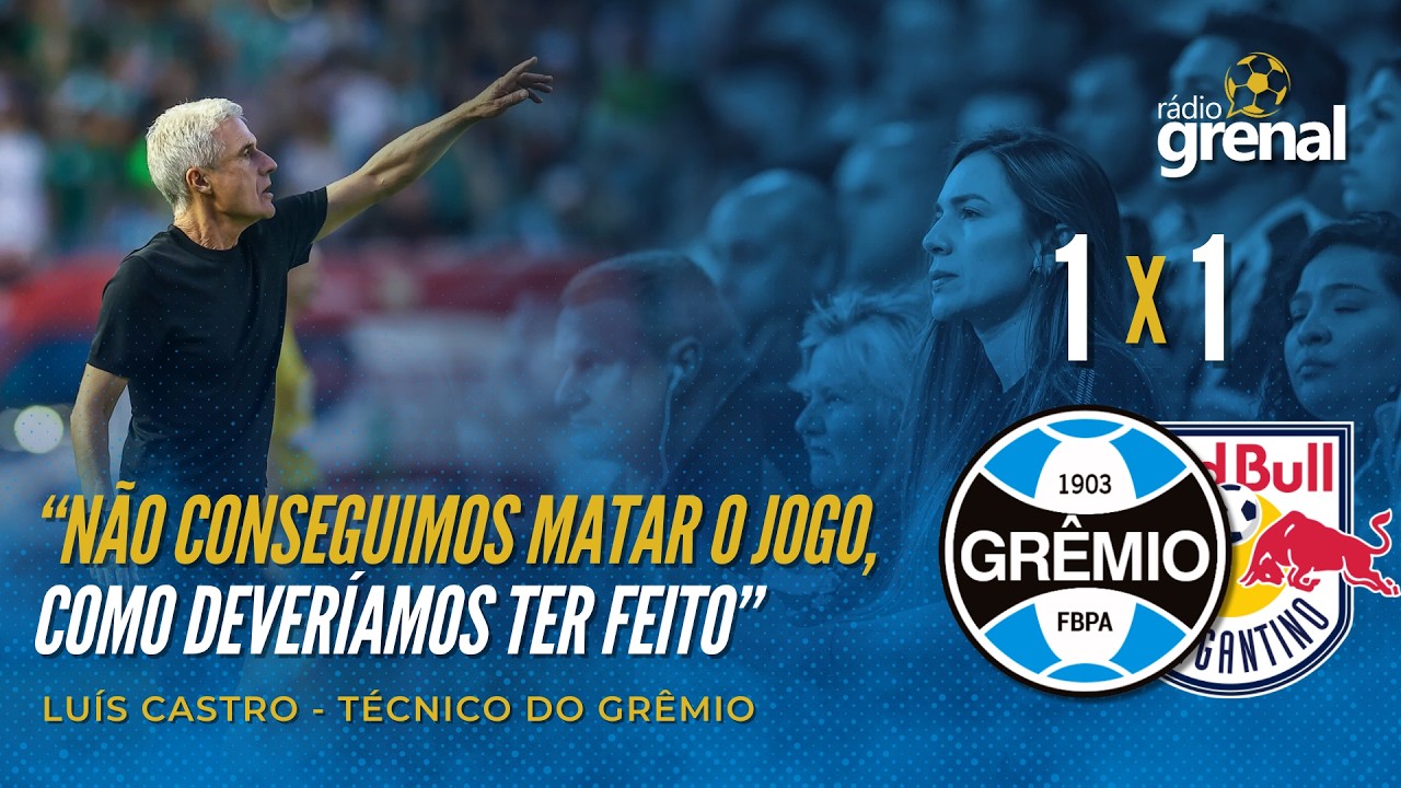 COLETIVA DE LUÍS CASTRO | GRÊMIO (1) X (1) BRAGANTINO | BRASILEIRÃO | 12/03/2026