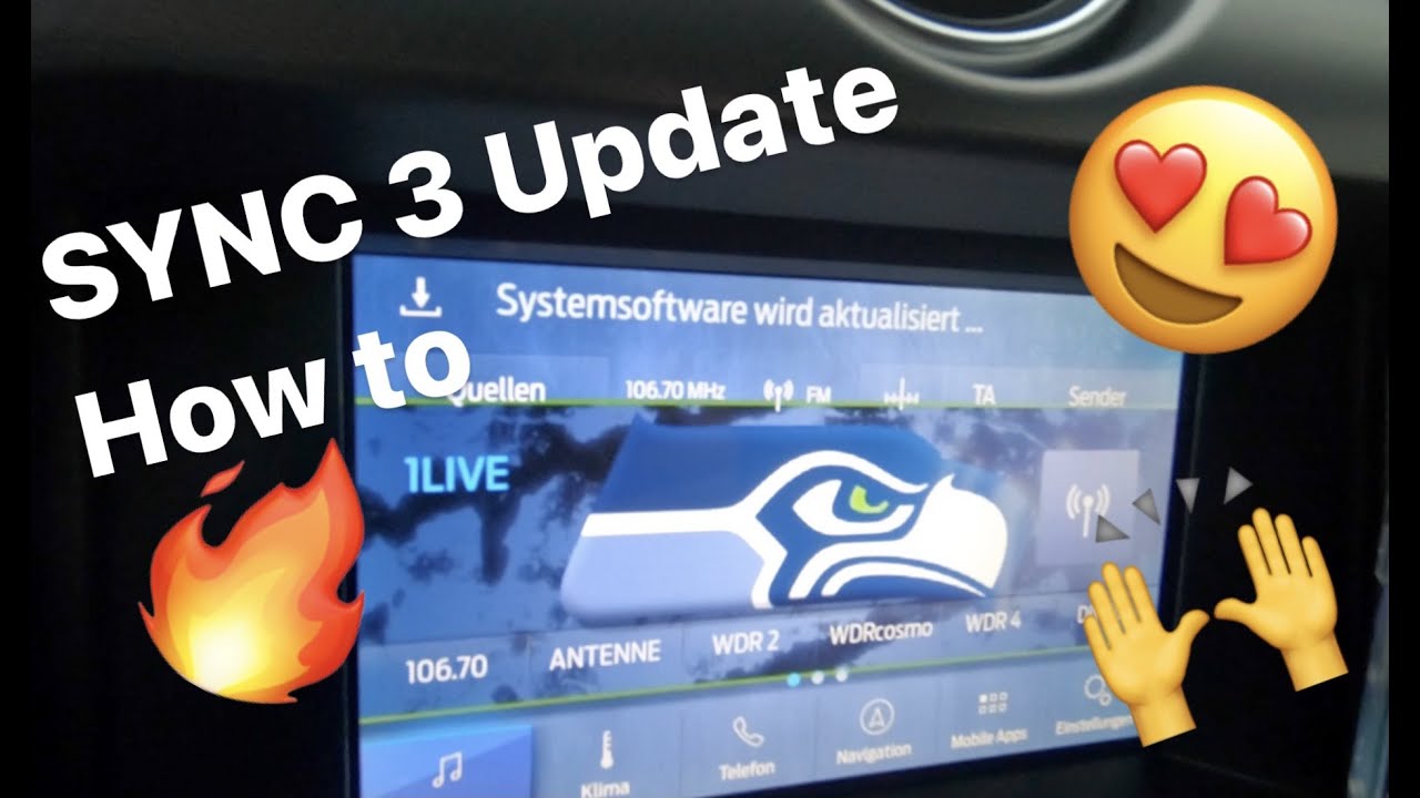 SYNC 3 Update how to Mustang GT Gen 6 FL 2021 😍