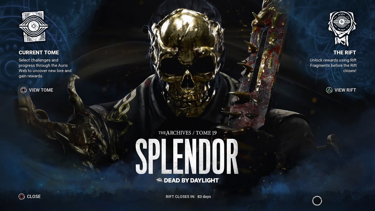 Dead by Daylight TOME 19 - SPLENDOR - LEVEL 2