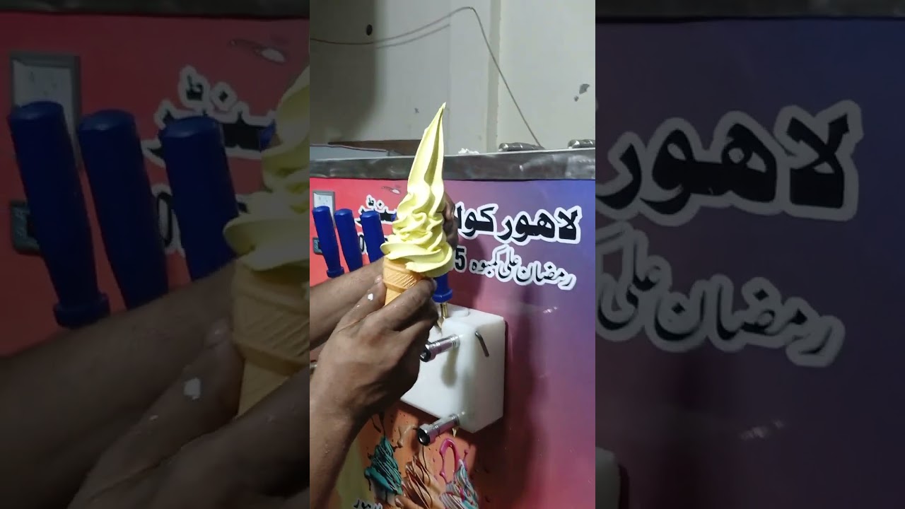 3 falver softy ice cream machine