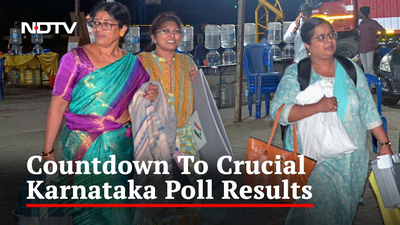 Stage Set For Counting Of Votes In Karnataka Assembly Election