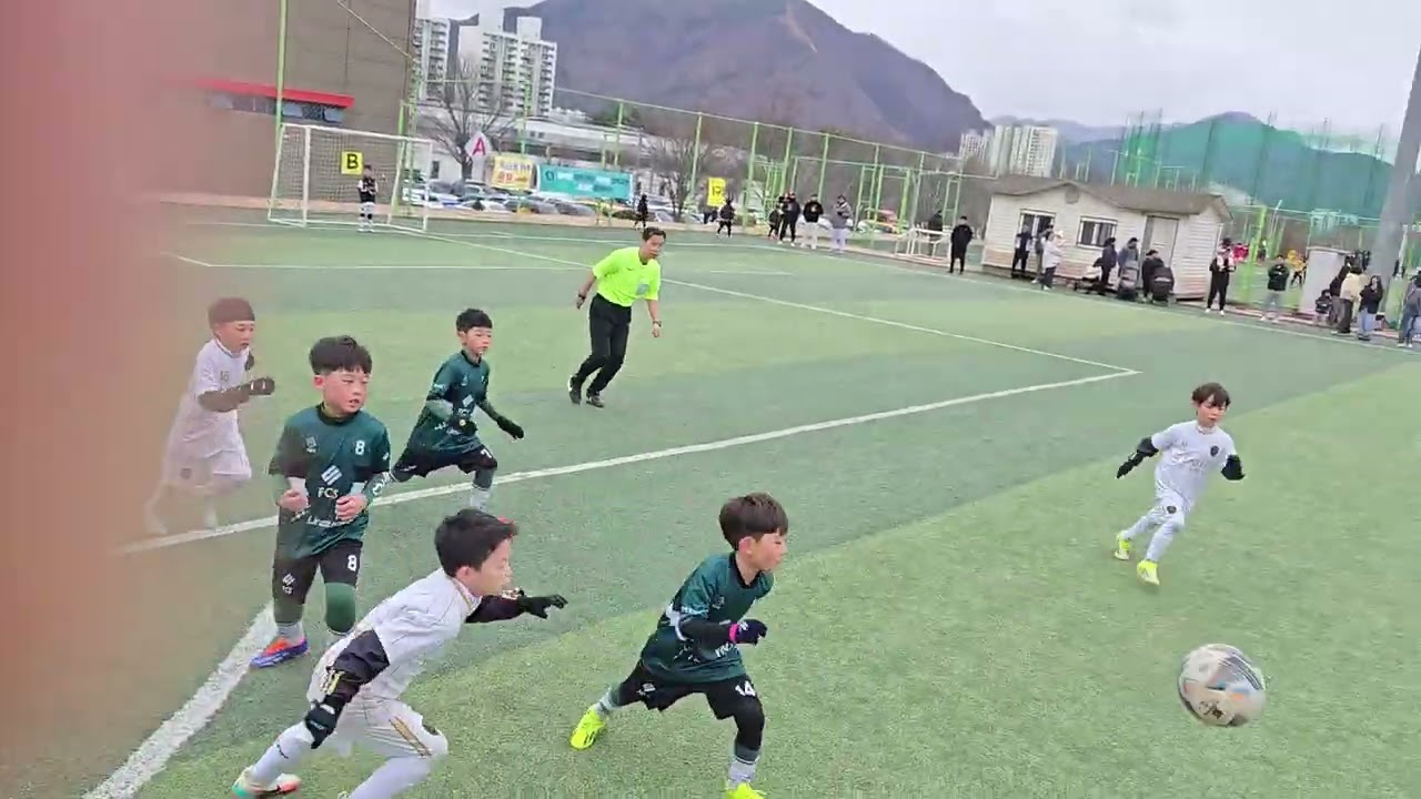 영월 키파컵 마지막 경기 후반전