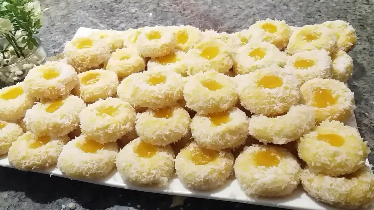 حلويات العيد 2022 * حلوة سهلة وسريعة اقتصادية بدون طابع هشة تدوب في الفم  recette biscuit/