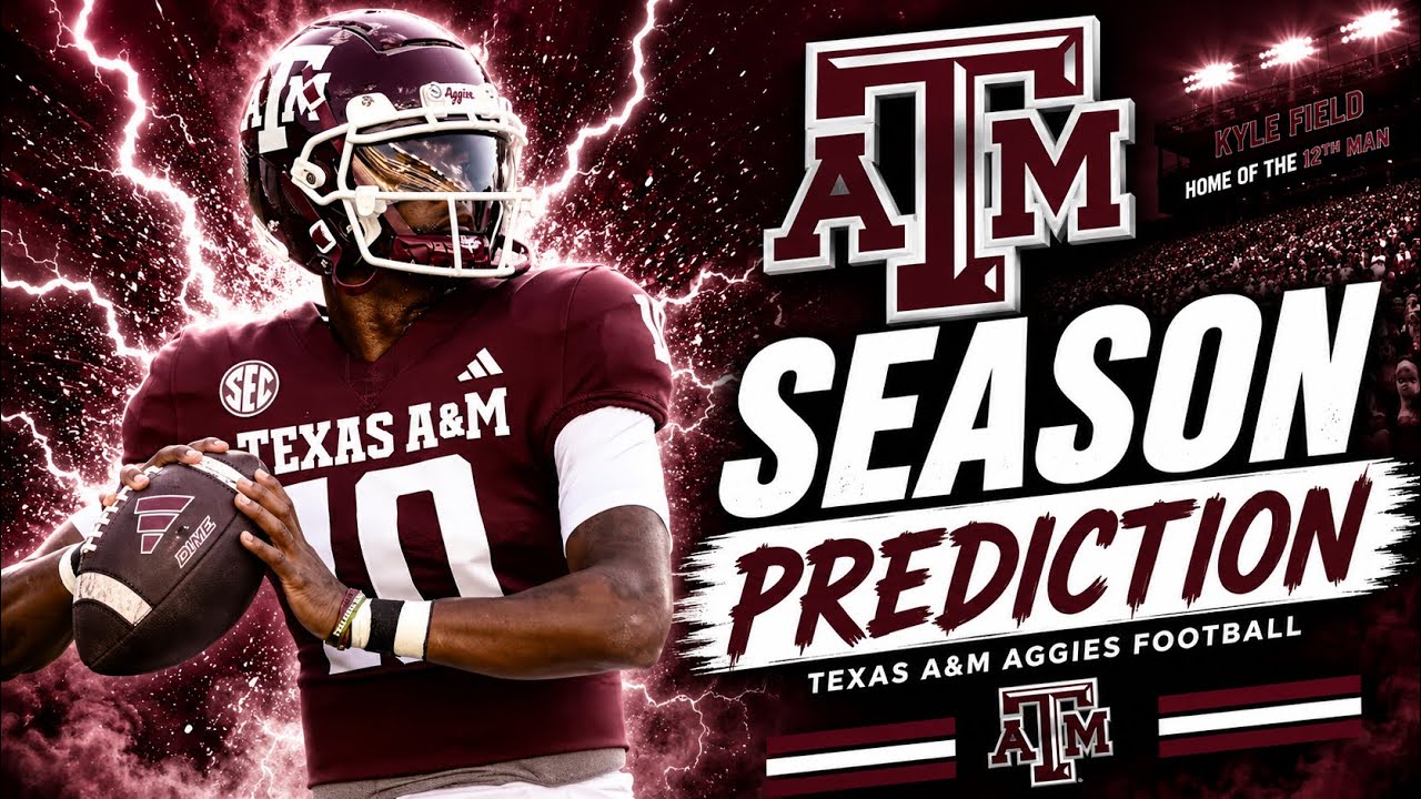 Прогнозы на студенческий футбол: Texas A&M 2026