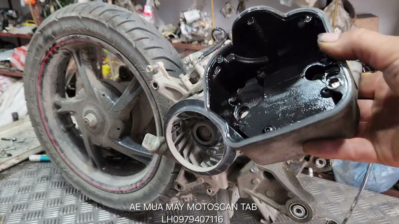 THÁO VÀ LẮP RÁP BỘ HƠI XE JANUS CỦA HÃNG XE YAMAHA PHẦN 1