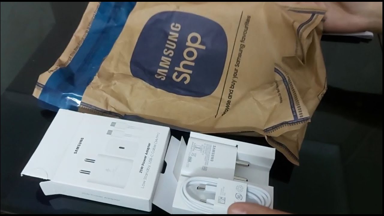 Samsung Charger- 25 W Travel Adaptor with Cable EP-T2510XWNG #originalsamsungcharger #samsungcharger