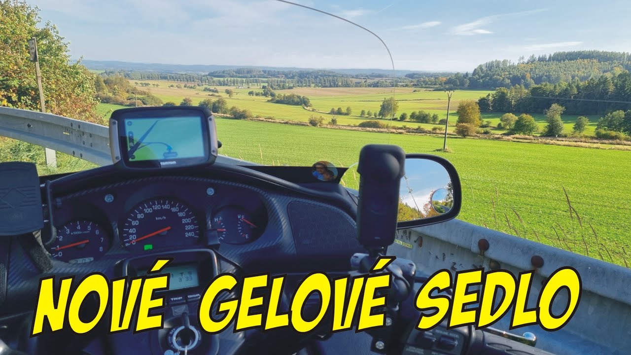 MOTOVLOG CZ/SK #137 Nové gelové sedlo