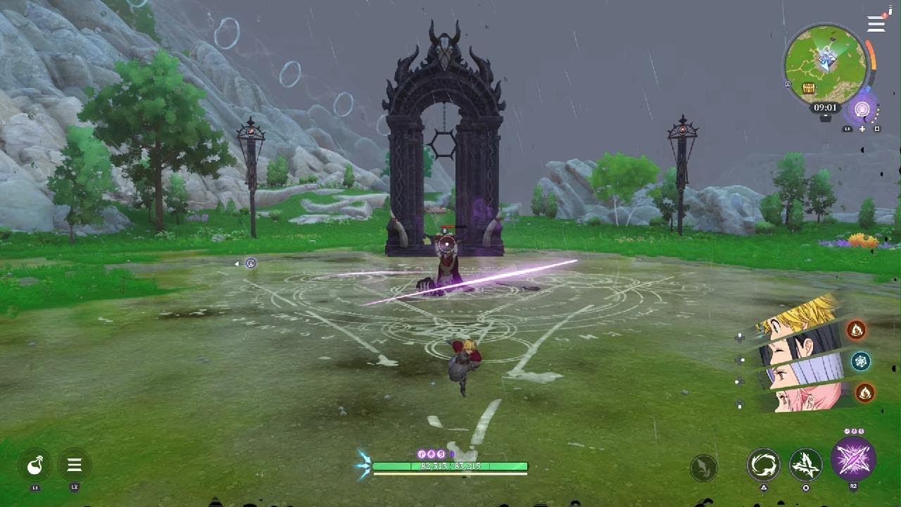 7DS:Origin Grey Demon Boss (World lvl 4)