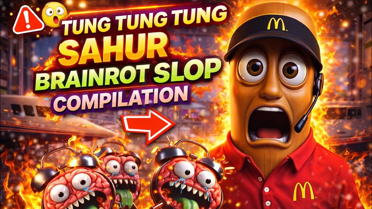 TUNG TUNG TUNG SAHUR 😱 | BRAINROT SLOP COMPILATION (DO NOT WATCH AT 3AM)