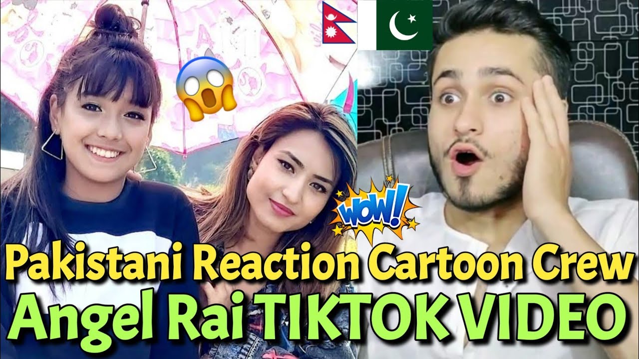 Pakistani React On Nepali Cartoonz Crew Member Angel Rai  TIKTOK VIDEOS | Rk ReActions