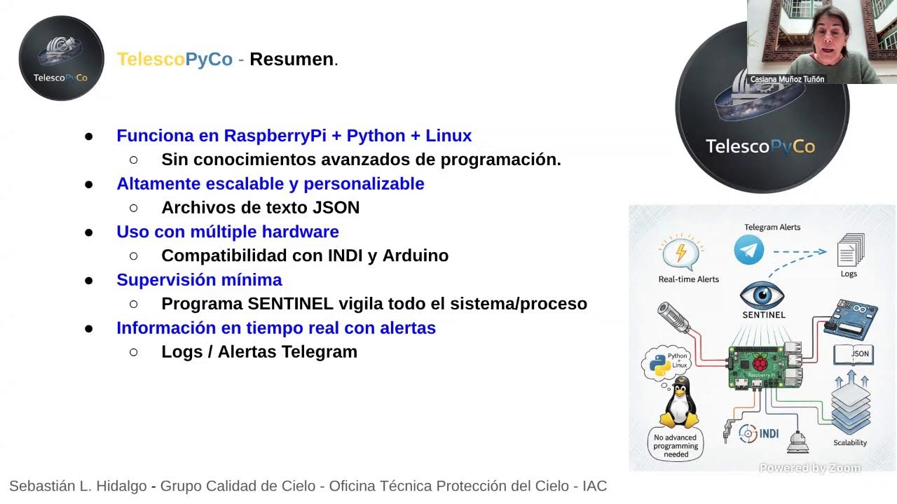 TelescoPyCo: Software para el Control de Telescopios y calibración fotométrica.