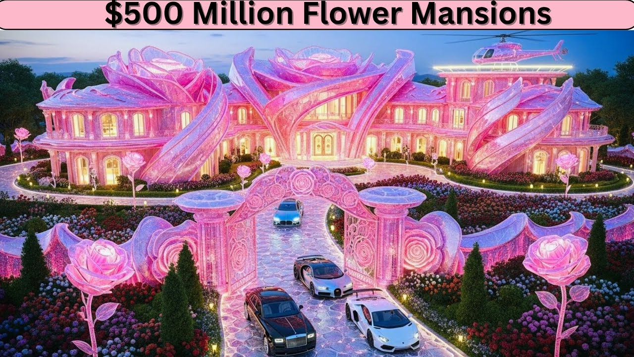 Цветочные особняки стоимостью 500 миллионов долларов: 7 лучших объектов ультра-роскошной недвижим...