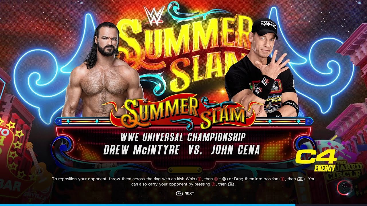 WWE 2K23 Drew McIntyre Vs John Cena
