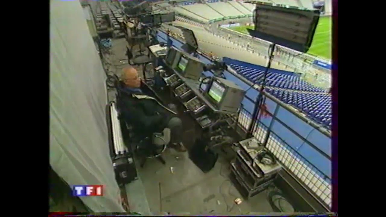 le dernier match de Thierry Roland sur TF1