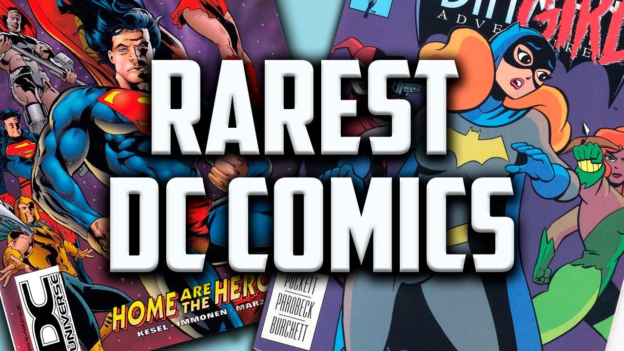 DC Universe Logo UPC Variants - Some of the RAREST COMICS you may have