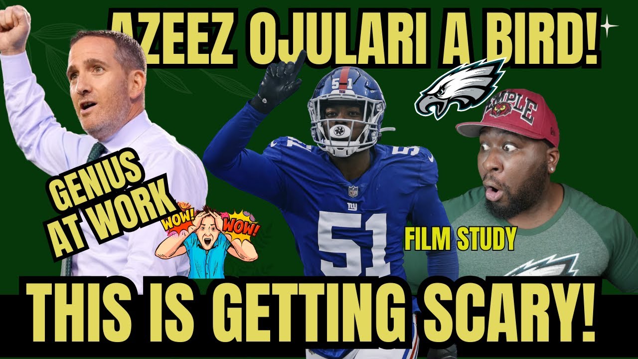 Eagles Study: Philly signs UGA's best EDGE of the Smart Era Azeez Ojulari! | Genius at Work!