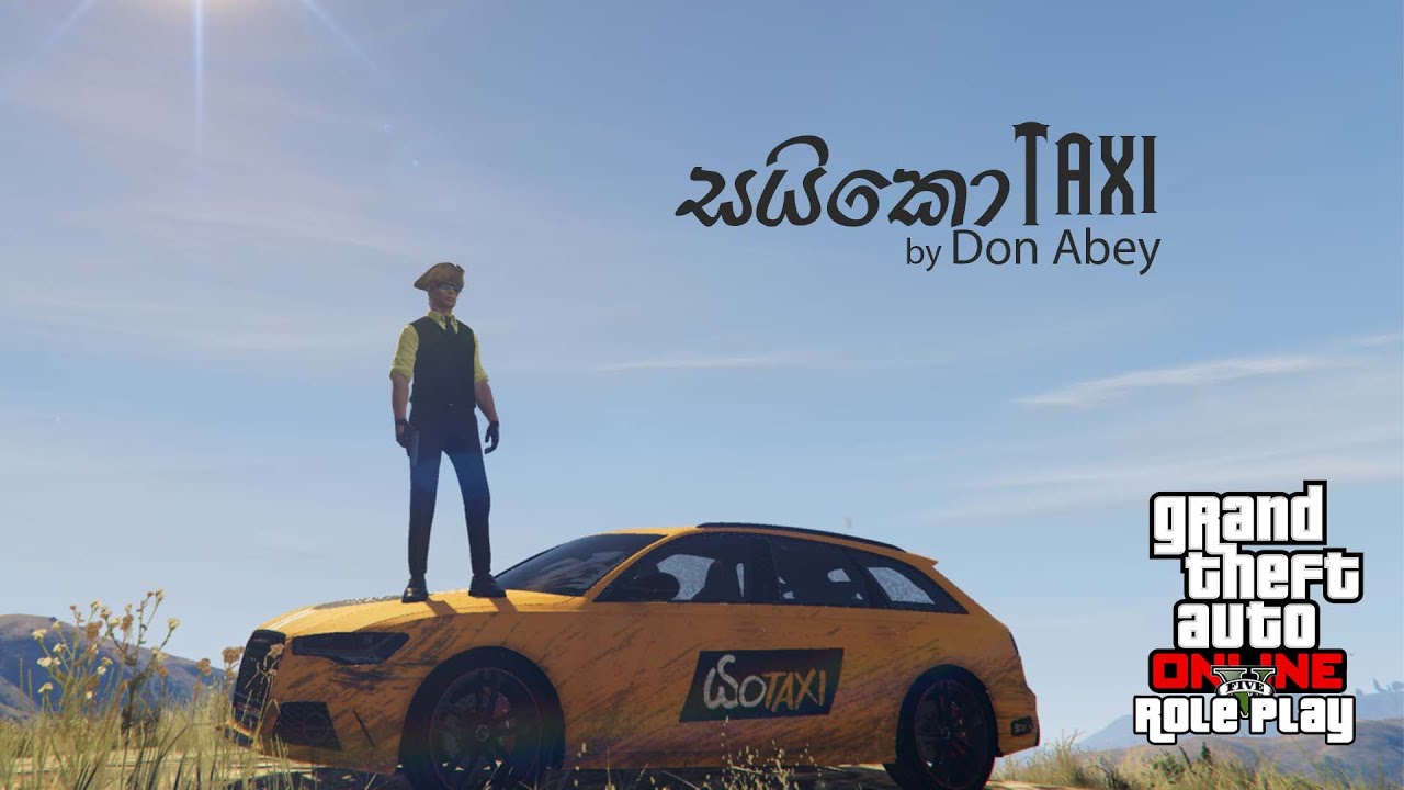 පලවෙනි ෆේක් ටැක්සි කස්ටර්මර්ස්ලා | සයිකො Taxi EP01 | GTAVRP