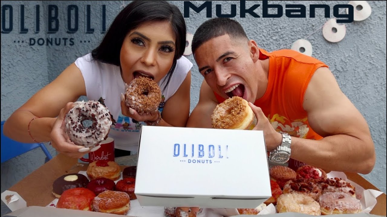 Oliboli Donuts Mukbang Cheat Day