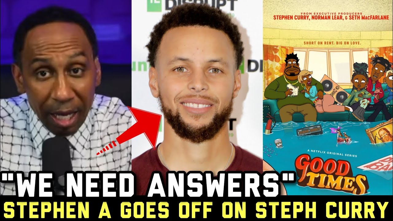 Stephen A GOES OFF On Steph Curry Over 