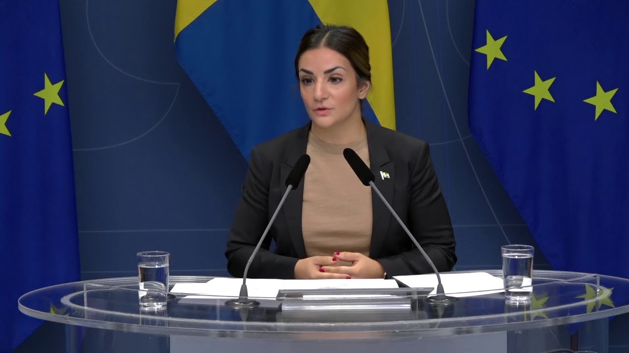 Pressträff med kulturminister Parisa Liljestrand