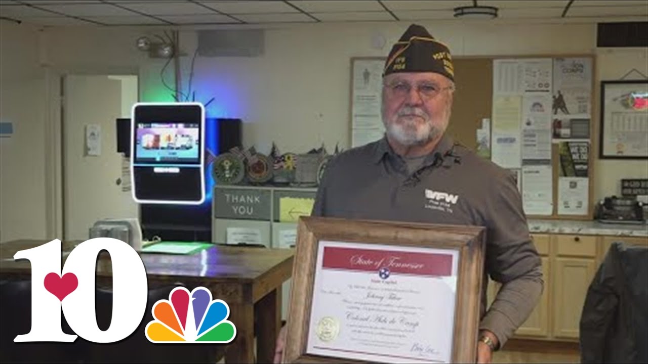 Blount County Army veteran receives 'Colonel Aide de Camp' award from governor
