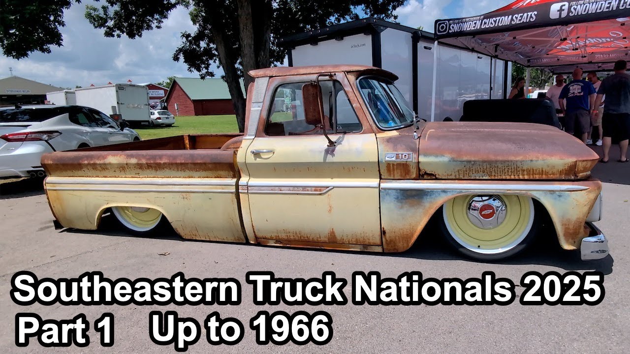 Southeastern Truck Nationals 2025 Part 1 - Up to 1966 Trucks