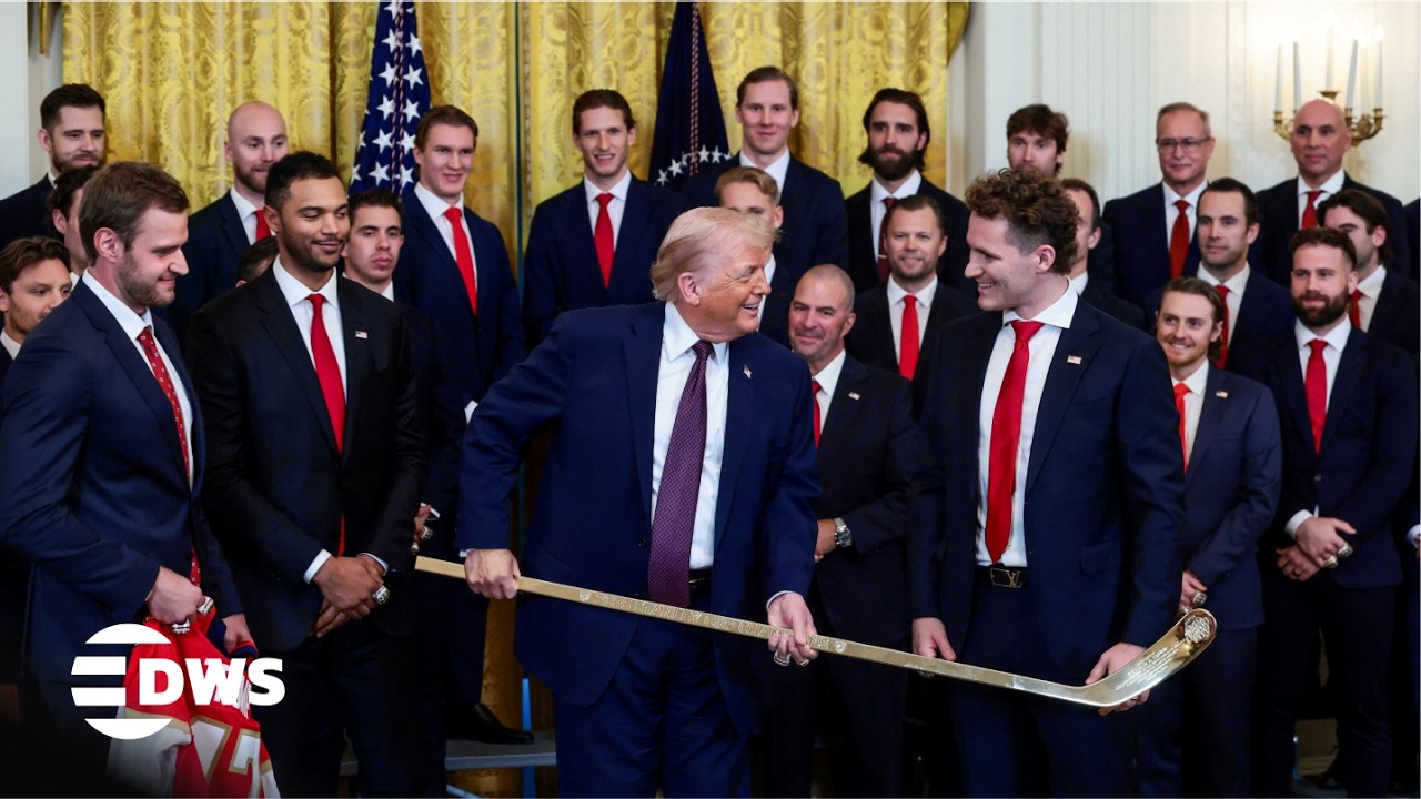 FULL HISTORIC EVENT: President Trump Honors 2025 Stanley Cup Champions Florida Panthers | AC15