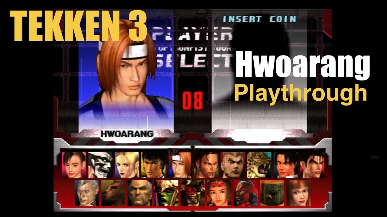 Hwoarang is COOL 😎 | Tekken 3 Arcade Gameplay
