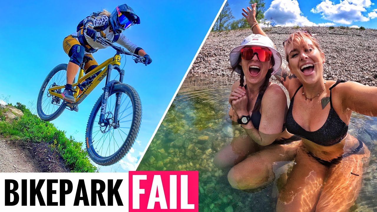 Kompletter Reinfall! Eisbad statt Bikepark Opening! 1 Tag in meinem Leben mit Dana, Fail des Tages
