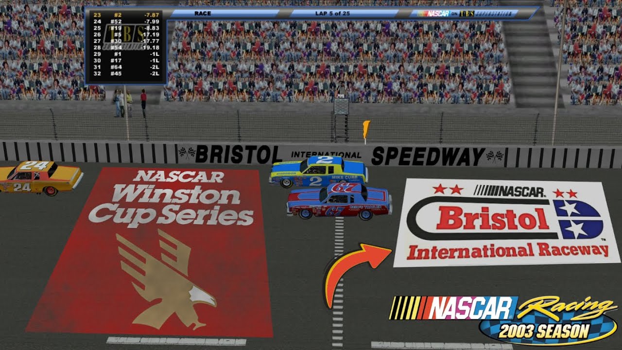 1979 Winston Cup | Bristol International Speedway!!! (NR2003) (TV View)