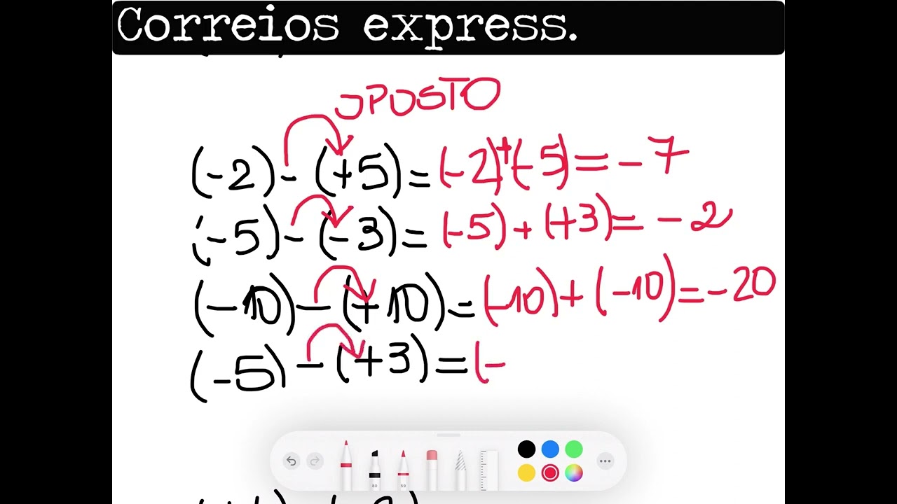 Correios Express -  09 Operações com números inteiros