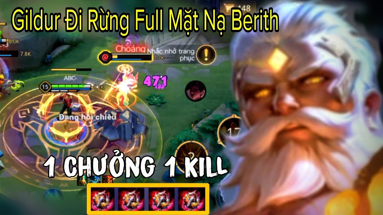 Gildur Đi Rừng Full Mặt Nạ Berith 1 Chưởng 1 Kill Wow