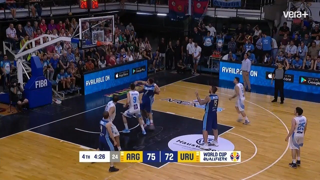 Argentina 83 - 88 Uruguay – Clasificatorio Mundial FIBA 2019