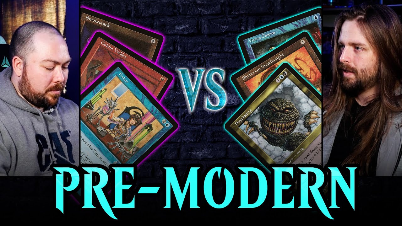 Tinker-Mud Vs Psychanought [Paper Pre-Modern MtG Gameplay] 2025