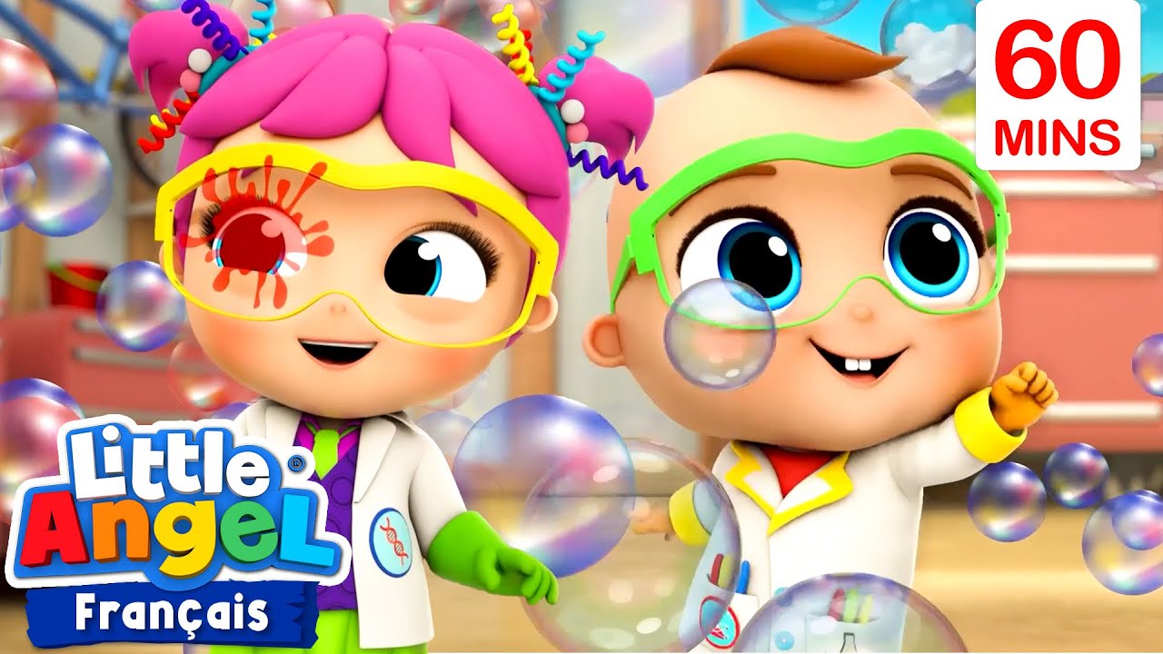 Mes bulles de savon | Comptines avec Bébé Louis | Little Angel Français