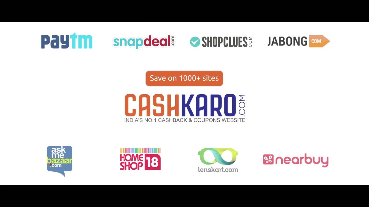 CashKaro ke through jao.. aur Cashback pao! #BeatTheDeal - V.A.1