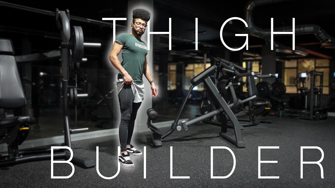 Thigh Building Exercises | Leg Day Routine