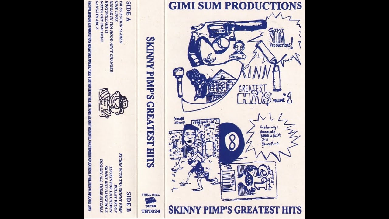 Kingpin Skinny Pimp - Skinny Pimp's Greatest Hits [2022 Remaster] [Tape] [Side01] [4K UHD]