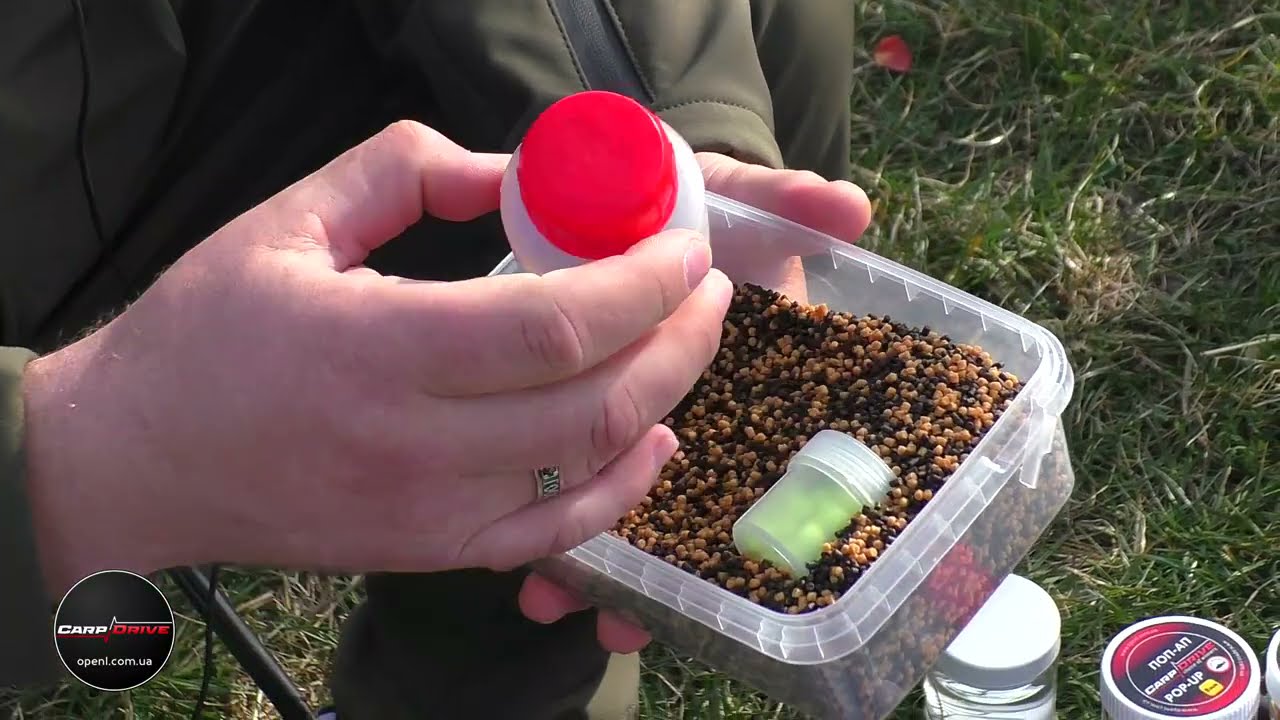 Флет метод мікси Carp Drive, методний пелетс, рецепт приготування міксів та флет кормушка