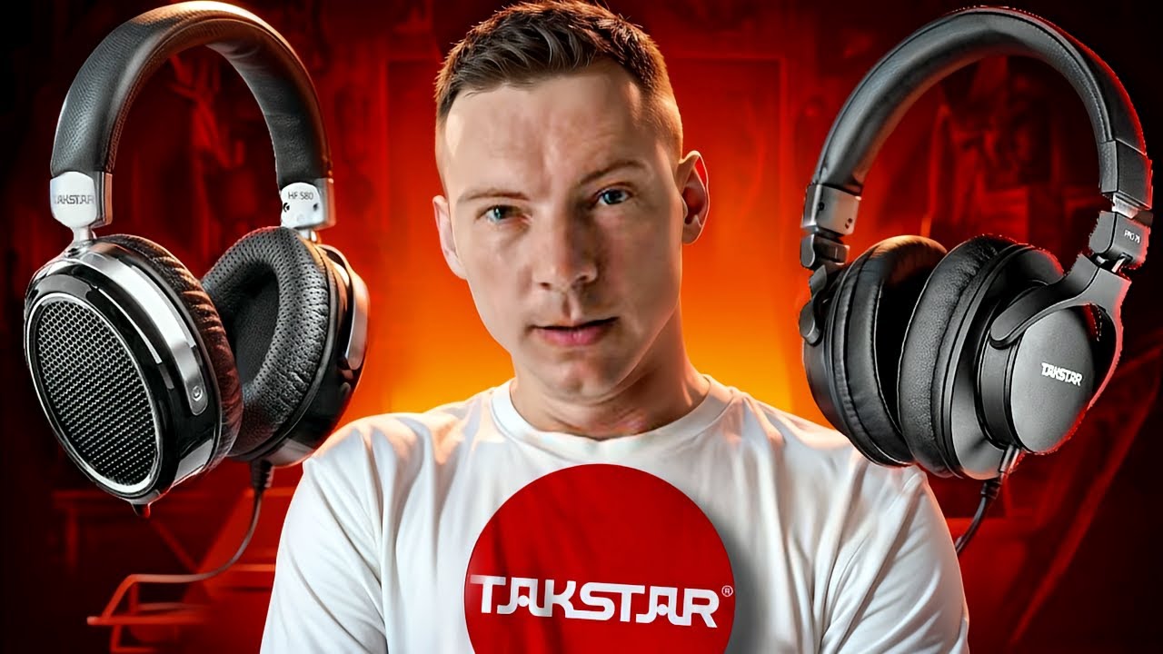 Наушники TAKSTAR PRO 70 и планарные HF 580 Обзор, звук, мнение.