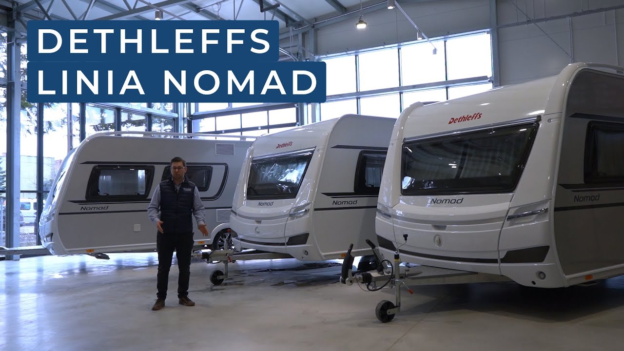 TE PRZYCZEPY DOSTOSUJEMY POD CIEBIE 🫵 Dethleffs - linia modelowa NOMAD