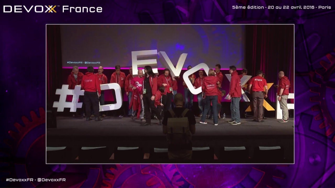L'équipe Devoxx France 2016