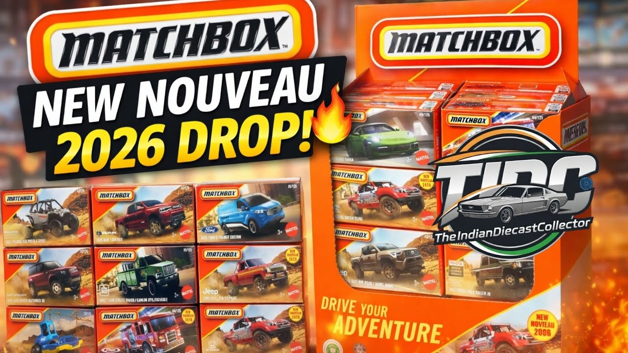 🔥MATCHBOX NEW NOUVEAU 2026 CASE UNBOXING 🚗🔥 | DRIVE YOUR ADVENTURE!